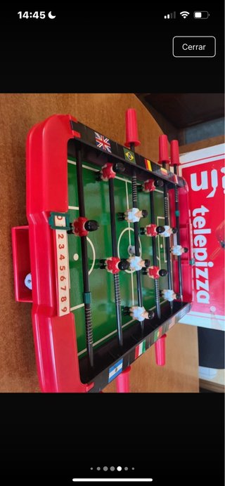 Futbolín Coca-Cola Telepizza