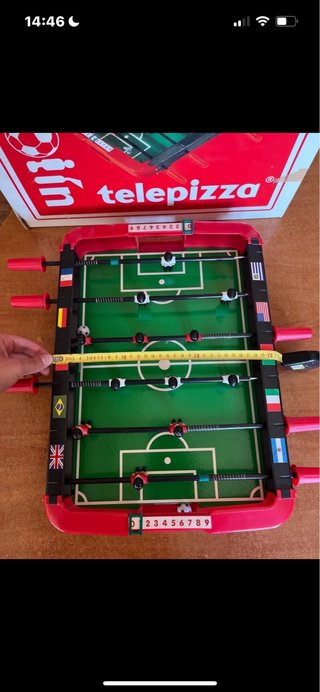 Futbolín Coca-Cola Telepizza
