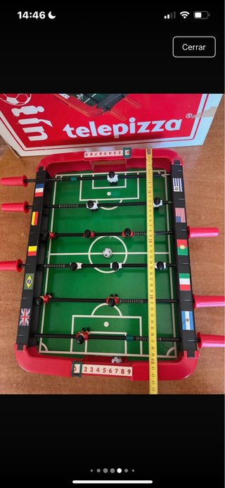 Futbolín Coca-Cola Telepizza
