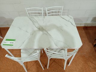 Mesa y 4 Sillas Comedor