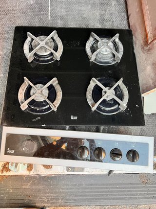 Encimera Teka Gas Natural 4 Fuegos