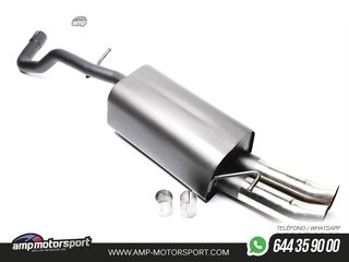 SILENCIOSO TRASERO DEPORTIVO TIPO DTM GRUPO VAG