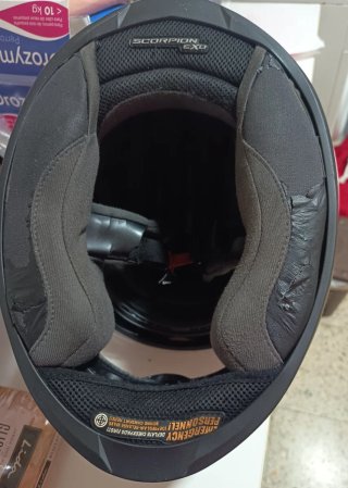 Casco Scorpion Exo Negro