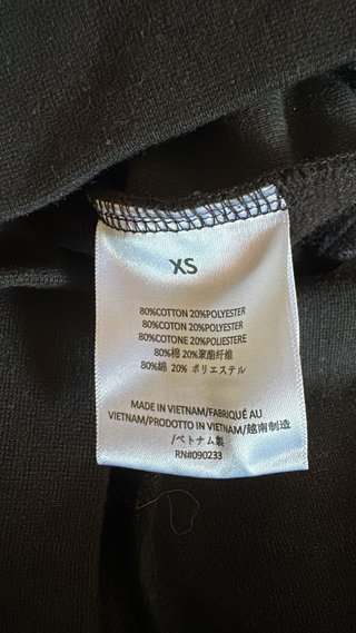 Sudadera Essentials Negra