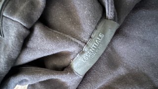 Sudadera Essentials Negra