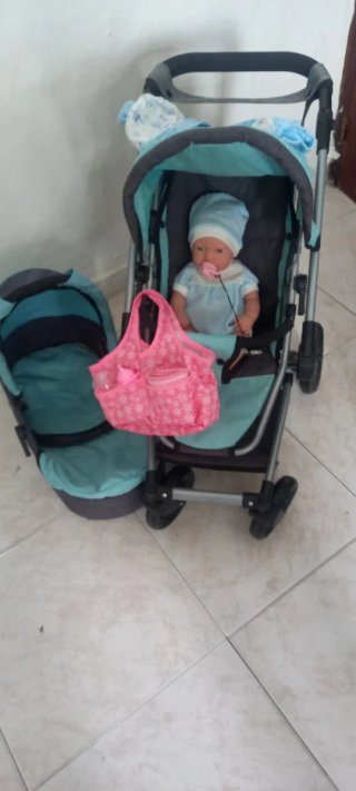 Carrito para muñeco