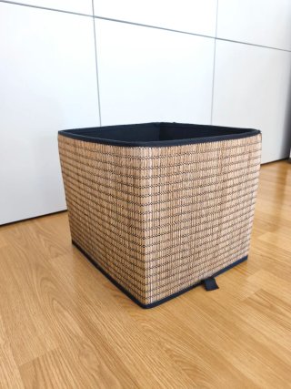 4 Cestos Almacenamiento Bambú Ikea GNABBAS. 4 unid