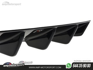 DIFUSOR TRASERO AUDI RS3 8V 2017-- LOOK CARBONO