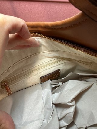 Bolso Paco Martinez Beige y Marrón.