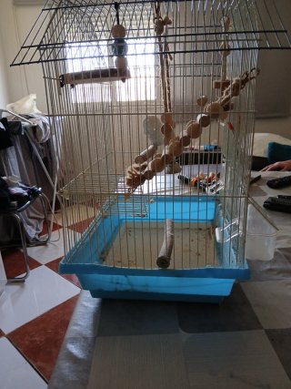 Jaula para pájaros