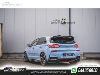 AÑADIDO DE DIFUSOR HYUNDAI I30 N 2017-- LOOK CARBONO