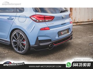 AÑADIDO DE DIFUSOR HYUNDAI I30 N 2017-- LOOK CARBONO