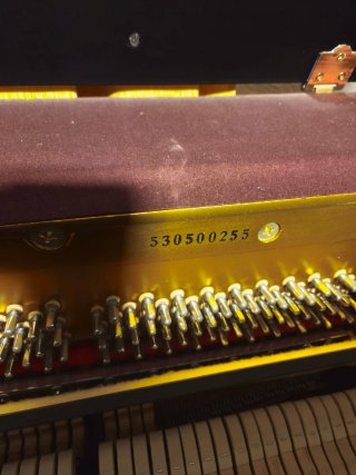 Piano vertical Steigerman con banqueta