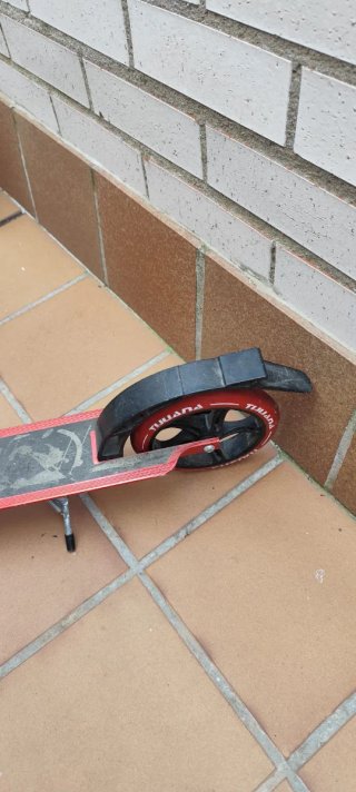 Patinetes Plegables Rojos (2 unidades)
