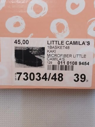 Bambas Little Camila's kaki T.39