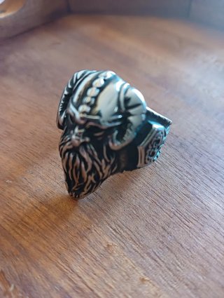 Anillo Vikingo Acero Inoxidable