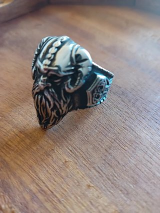 Anillo Vikingo Acero Inoxidable
