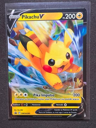 Carta Pokémon Pikachu V SWSH285
