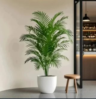 Planta Artificial 110cm con hojas grandes
