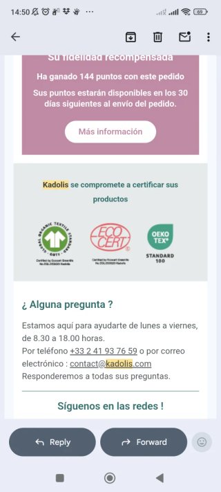 Colchón Kadolis Bebé Ecológico COCOLEGEND 60x120 c