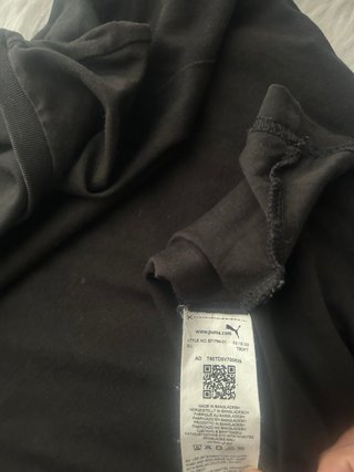 Camiseta Puma Negra con Diseño