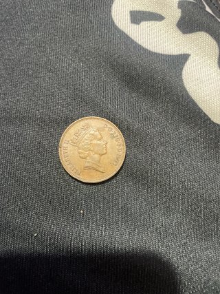 Monedas antiguas 1p y 2p