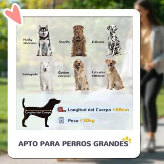 Cochecito Mascotas Plegable hasta 30kg Gris