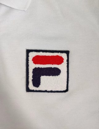 Polo maniche corte Fila uomo bianca - tg M