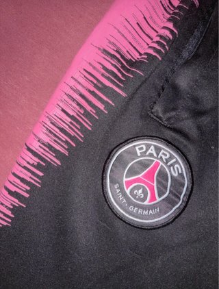 Pantaloni tuta PSG Nike neri e rosa