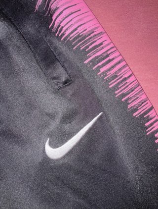 Pantaloni tuta PSG Nike neri e rosa