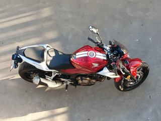 Honda CB500F ABS Roja y Plata