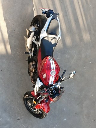 Honda CB500F ABS Roja y Plata