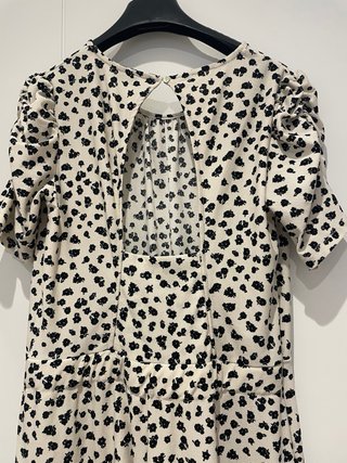 Vestido largo estampado Stradivarius Talla L