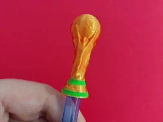 DECORACIÓN COPA MUNDIAL HECHA EN 3D