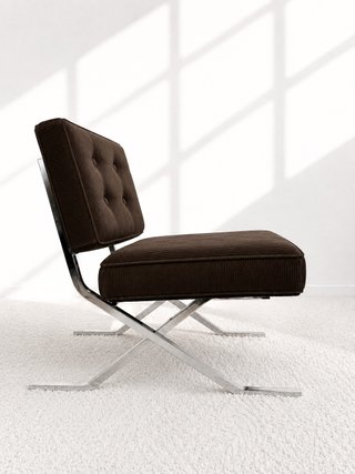 SILLÓN CHAUFFEUSES CAPITONÉ. 60s