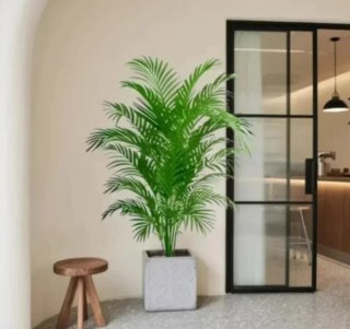 Planta Artificial 110cm Hojas Grandes
