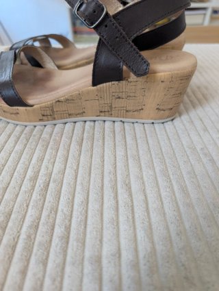 Sandalias Duendy Piel Talla 40 Made in Spain