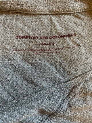 Camiseta Comptoir des Cotonniers azul cielo