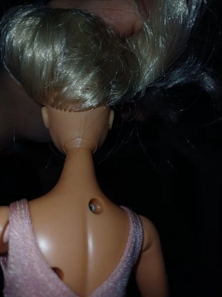 Barbie bailarina antigua con tiara