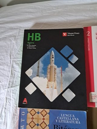 Libros bachillerato Castellano, Catalán, História