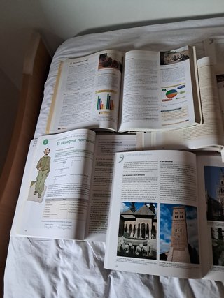 Libros bachillerato Castellano, Catalán, História