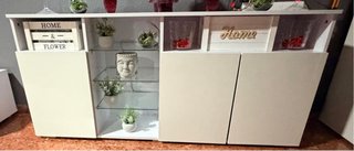 Mueble de salón blanco moderno
