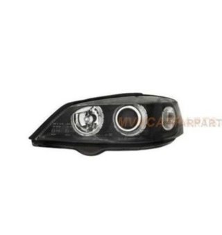Faros delanteros Angel Eyes para Opel Astra G Blac
