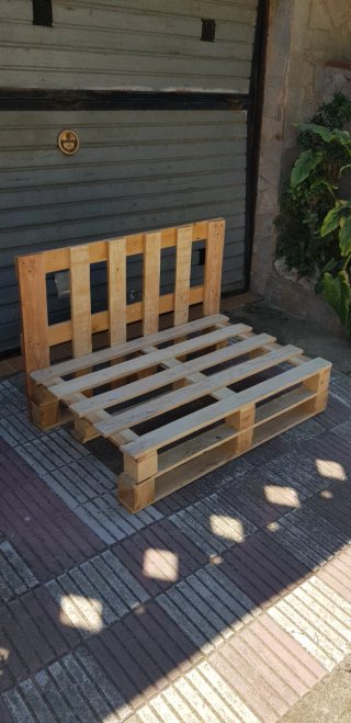 Sofá de Palets de Madera