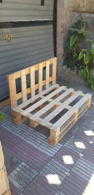 Sofá de Palets de Madera