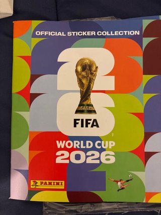 Álbum Panini Mundial FIFA 2026 Nuevo