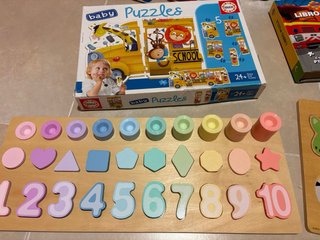 Lote juguetes educativos 2-3 años aprox