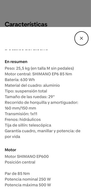 Ebike rockrider feel 700S en talla M