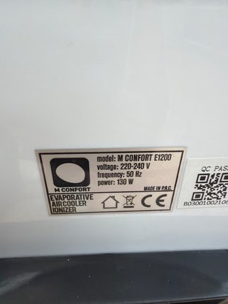 Climatizador Evaporativo Mconfort E1200