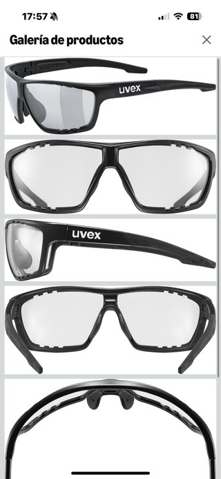 Gafas Deportivas Protección Uv, Uvex 706V